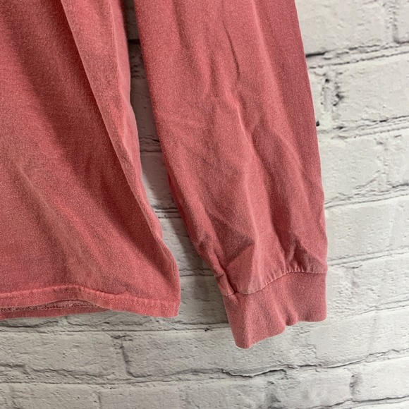 Blue 84 Long Sleeve Tee Shirt Mens Sz M Orange Pacific City OR Travel Souvenir - Picture 2 of 9